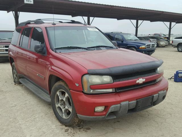 1GNES16P446109727 - 2004 CHEVROLET TRAILBLAZE MAROON photo 1