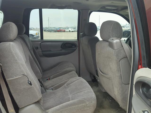 1GNES16P446109727 - 2004 CHEVROLET TRAILBLAZE MAROON photo 6