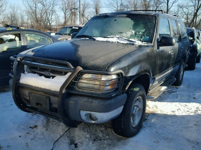 1FMZU34E2XZB53452 - 1999 FORD EXPLORER BLACK photo 2