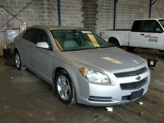 1G1ZD5EB1AF233363 - 2010 CHEVROLET MALIBU 2LT SILVER photo 1