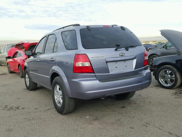 KNDJC735695878902 - 2009 KIA SORENTO LX GRAY photo 3