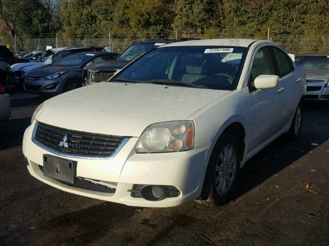 4A3AB36F89E020361 - 2009 MITSUBISHI GALANT ES BEIGE photo 2