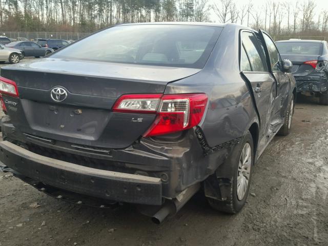 4T4BF1FKXER415463 - 2014 TOYOTA CAMRY L GRAY photo 9