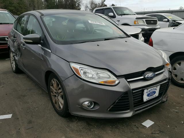 1FAHP3M28CL162026 - 2012 FORD FOCUS SEL CHARCOAL photo 1