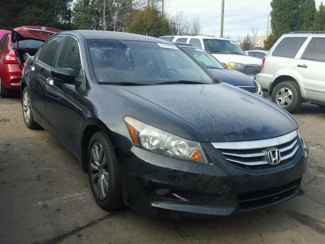 1HGCP3F87BA026777 - 2011 HONDA ACCORD EXL BLACK photo 1