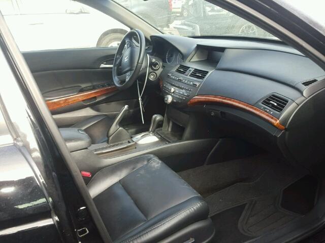 1HGCP3F87BA026777 - 2011 HONDA ACCORD EXL BLACK photo 5