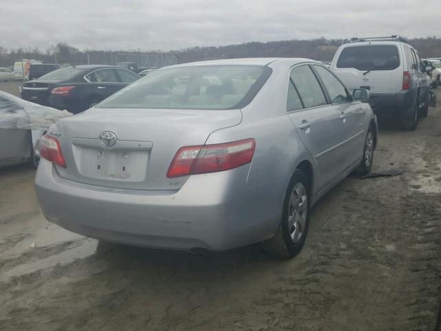 4T1BE46K57U577776 - 2007 TOYOTA CAMRY NEW SILVER photo 4