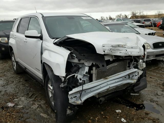 2CTALMEC1B6440183 - 2011 GMC TERRAIN SL WHITE photo 1