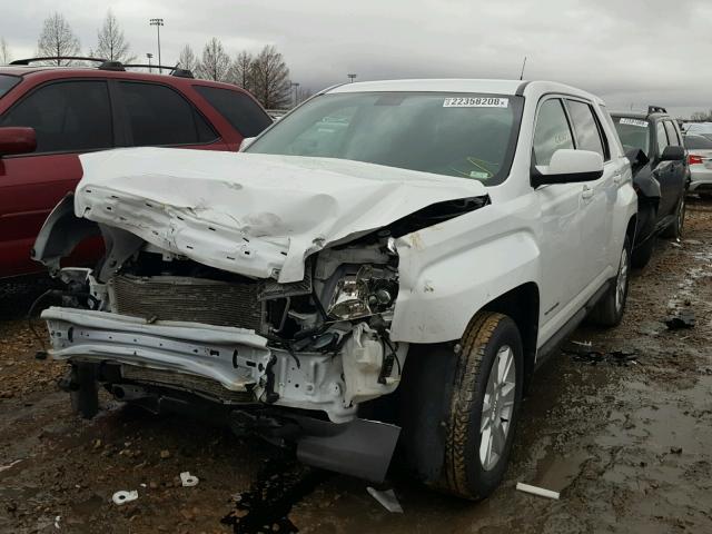 2CTALMEC1B6440183 - 2011 GMC TERRAIN SL WHITE photo 2