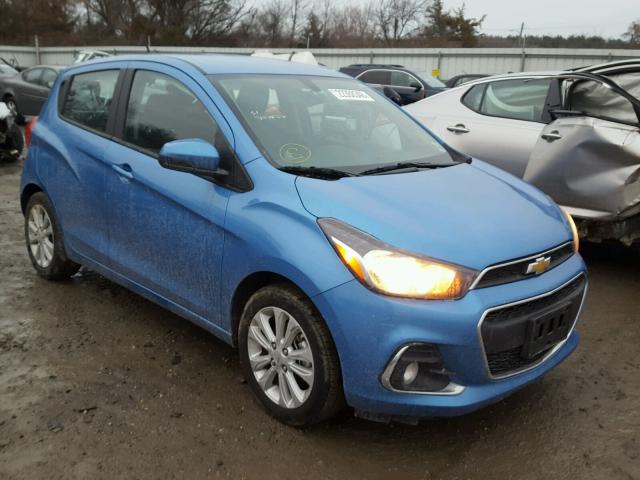 KL8CD6SAXHC747585 - 2017 CHEVROLET SPARK 1LT BLUE photo 1