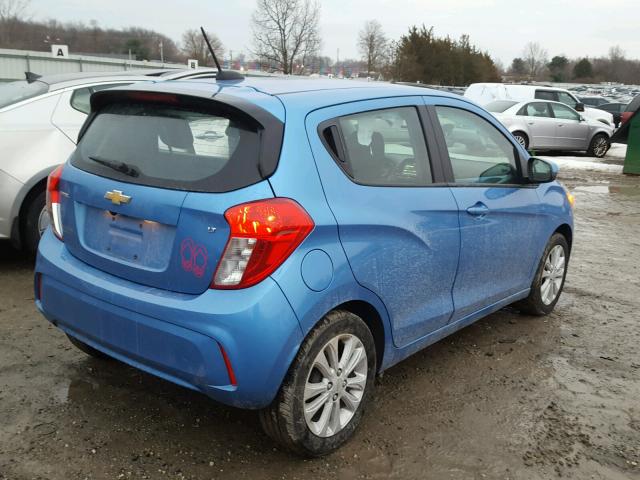 KL8CD6SAXHC747585 - 2017 CHEVROLET SPARK 1LT BLUE photo 4