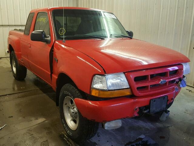 1FTZR15VXXPC08623 - 1999 FORD RANGER SUP RED photo 1