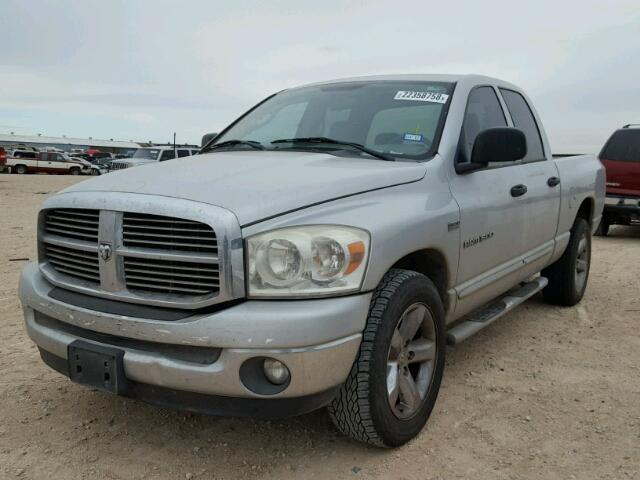 1D7HA18237S132699 - 2007 DODGE RAM 1500 S SILVER photo 2