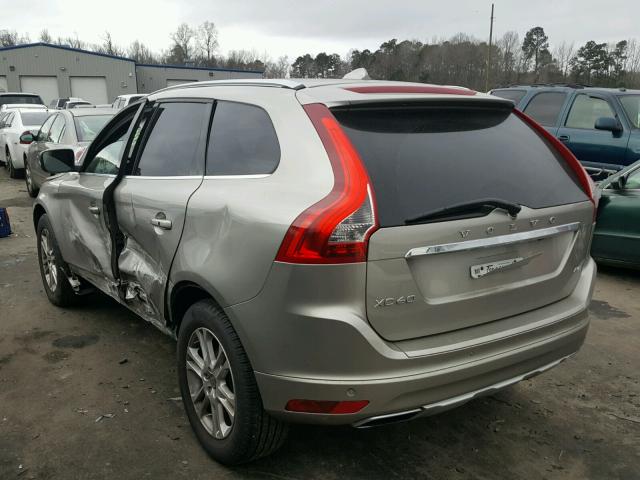 YV4952DZXE2507011 - 2014 VOLVO XC60 3.2 TAN photo 3