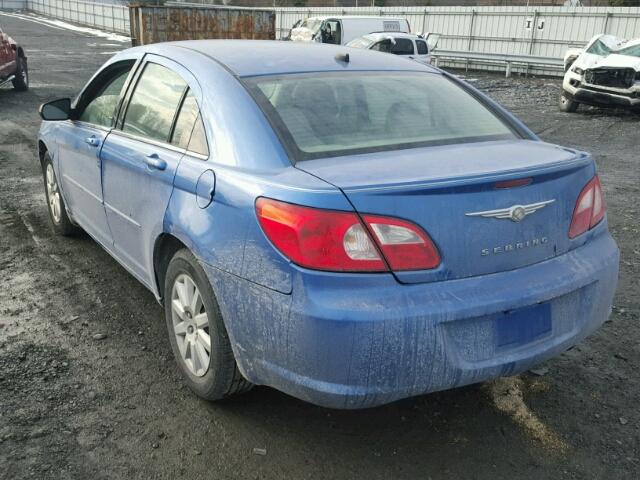 1C3LC46JX8N223063 - 2008 CHRYSLER SEBRING LX BLUE photo 3