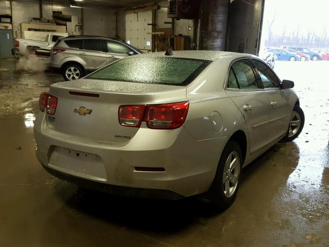 1G11B5SA8DF260868 - 2013 CHEVROLET MALIBU LS SILVER photo 4