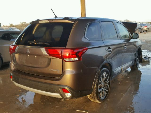 JA4AD3A32GZ033116 - 2016 MITSUBISHI OUTLANDER GRAY photo 4