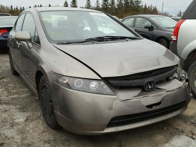 2HGFA16458H117282 - 2008 HONDA CIVIC DX-G GRAY photo 1