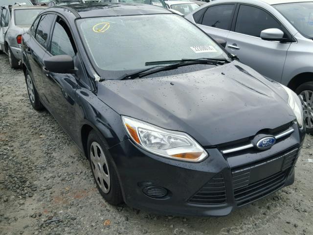 1FAHP3E28CL297764 - 2012 FORD FOCUS S BLACK photo 1