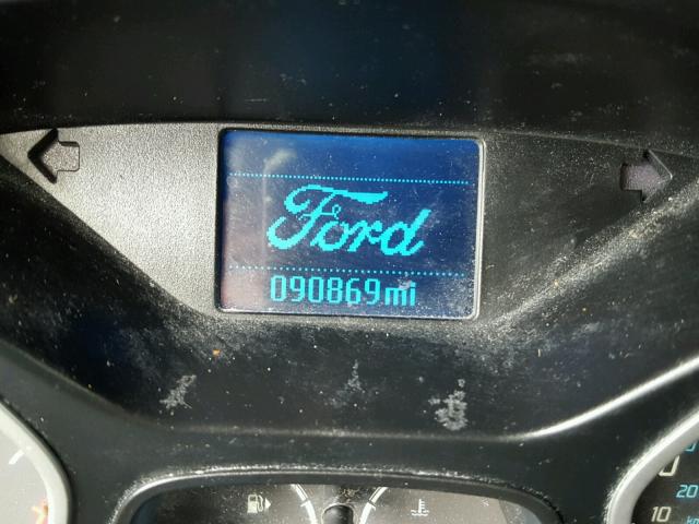 1FAHP3E28CL297764 - 2012 FORD FOCUS S BLACK photo 8