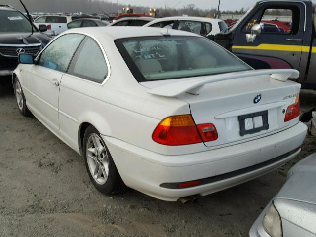 WBABD33494PL02328 - 2004 BMW 325 CI WHITE photo 3