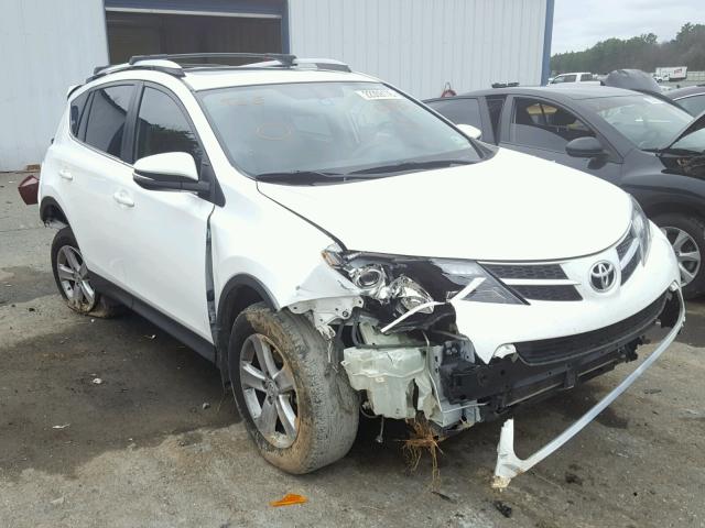 JTMWFREV3D5001895 - 2013 TOYOTA RAV4 XLE WHITE photo 1