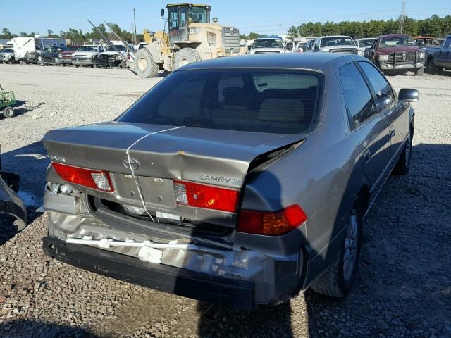 JT2BF22K2Y0272734 - 2000 TOYOTA CAMRY CE GRAY photo 4