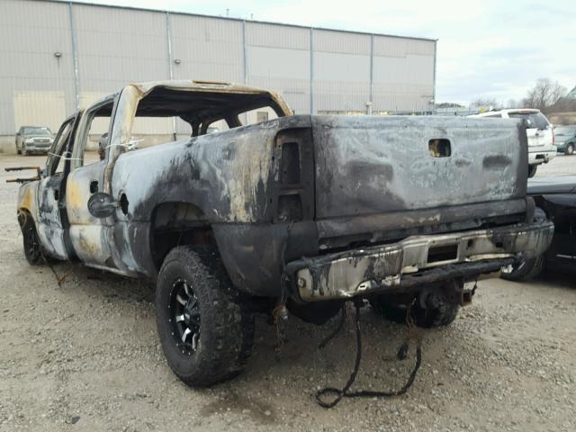 1GCHK23174F159341 - 2004 CHEVROLET SILVERADO BURN photo 3