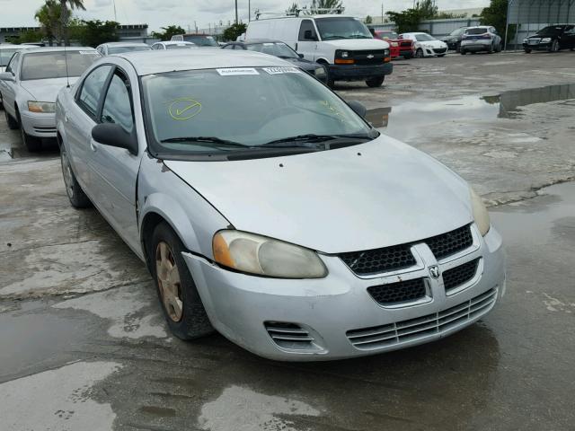 1B3EL46X75N538716 - 2005 DODGE STRATUS SX SILVER photo 1