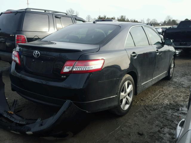 4T1BF3EK4BU156178 - 2011 TOYOTA CAMRY BASE BLACK photo 4