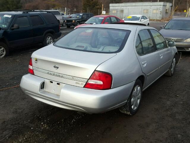 1N4DL01A81C212991 - 2001 NISSAN ALTIMA GXE GRAY photo 4