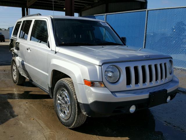 1C4NJPBB6ED606803 - 2014 JEEP PATRIOT SP SILVER photo 1