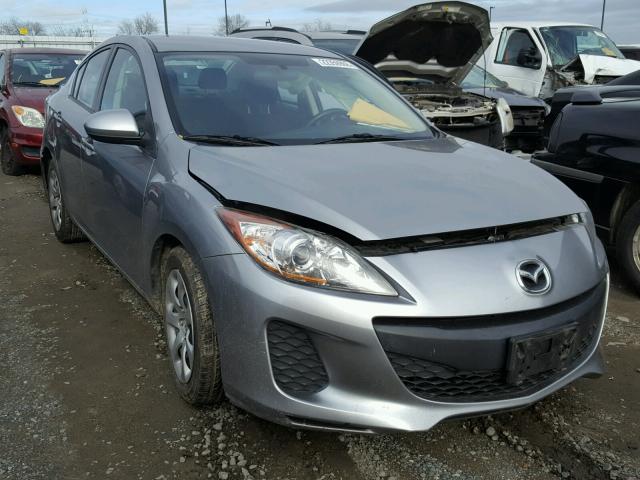 JM1BL1TG1D1783098 - 2013 MAZDA 3 I GRAY photo 1