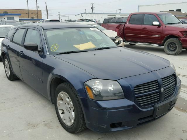 2D4FV48TX5H637954 - 2005 DODGE MAGNUM SE BLUE photo 1