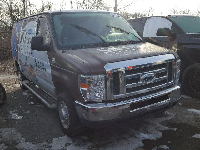 1FTNE2EW3CDA51411 - 2012 FORD ECONOLINE GRAY photo 1