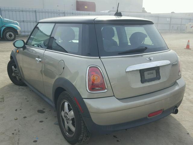 WMWMF33527TL78772 - 2007 MINI COOPER GRAY photo 3