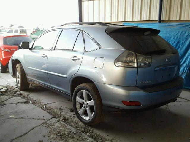 JTJHA31U350085567 - 2005 LEXUS RX 330 BLUE photo 3