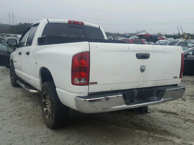 1D7HA18216S643133 - 2006 DODGE RAM 1500 S WHITE photo 3