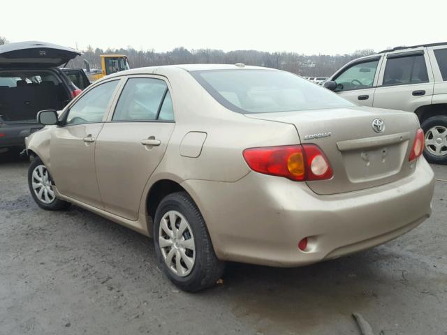 1NXBU4EE6AZ279081 - 2010 TOYOTA COROLLA BA GOLD photo 3