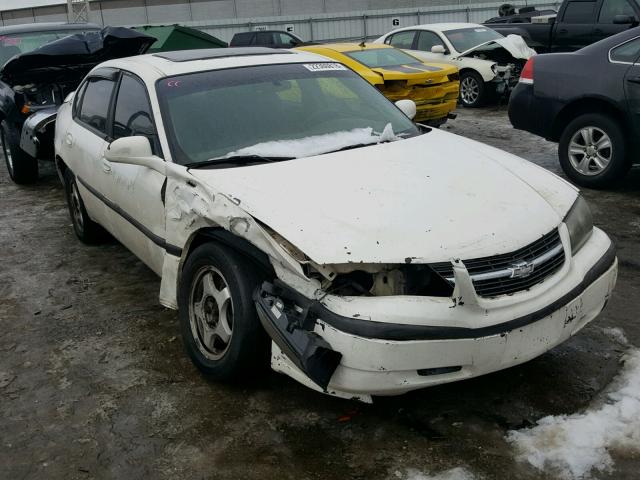 2G1WF52E929289380 - 2002 CHEVROLET IMPALA WHITE photo 1