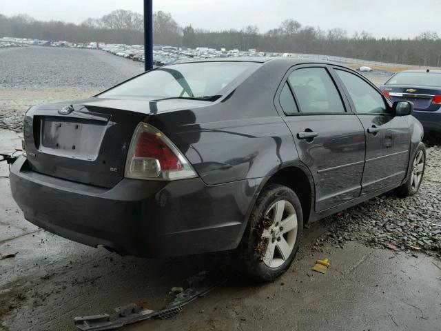 3FAFP07Z16R176953 - 2006 FORD FUSION SE CHARCOAL photo 4