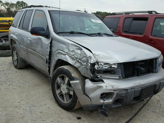 1GNDS13S642231419 - 2004 CHEVROLET TRAILBLAZE SILVER photo 1