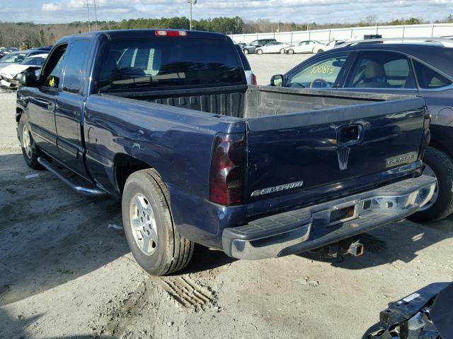 1GCEC19Z37Z109997 - 2007 CHEVROLET SILVERADO BLUE photo 3