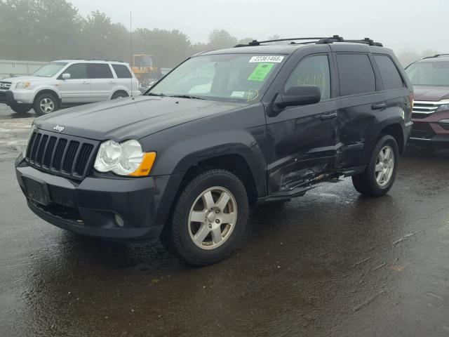 1J8GR48K29C533635 - 2009 JEEP GRAND CHER BLACK photo 2