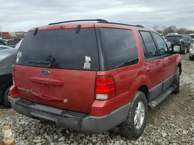 1FMPU15L33LC20193 - 2003 FORD EXPEDITION RED photo 4