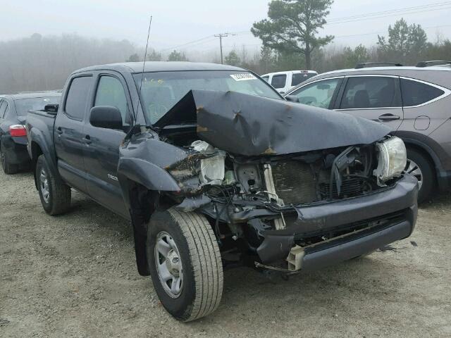 3TMLU4EN1BM074380 - 2011 TOYOTA TACOMA DOU GRAY photo 1