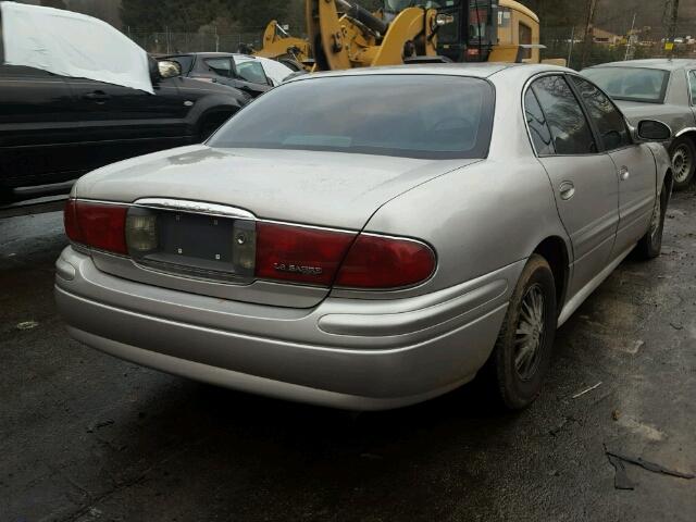 1G4HP52K144131202 - 2004 BUICK LESABRE CU GRAY photo 4