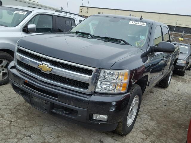 3GCEK33M69G254109 - 2009 CHEVROLET SILVERADO BLACK photo 2