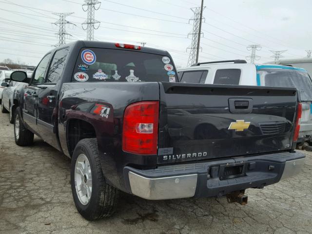 3GCEK33M69G254109 - 2009 CHEVROLET SILVERADO BLACK photo 3