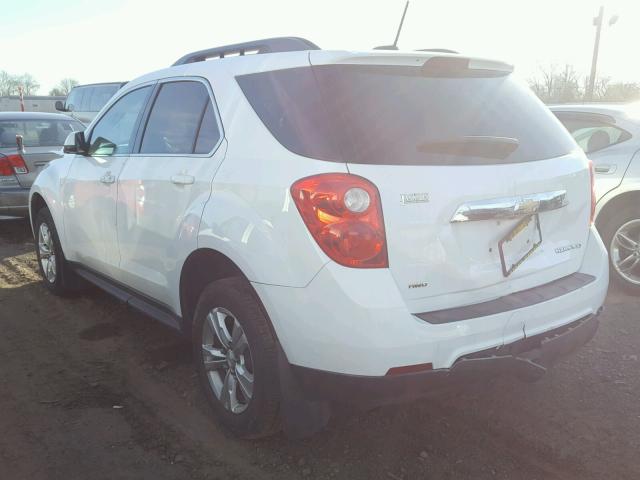 2GNFLFEK7F6247456 - 2015 CHEVROLET EQUINOX LT WHITE photo 3